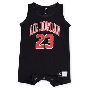 Jordan Baby Boys Mesh Jersey Romper
